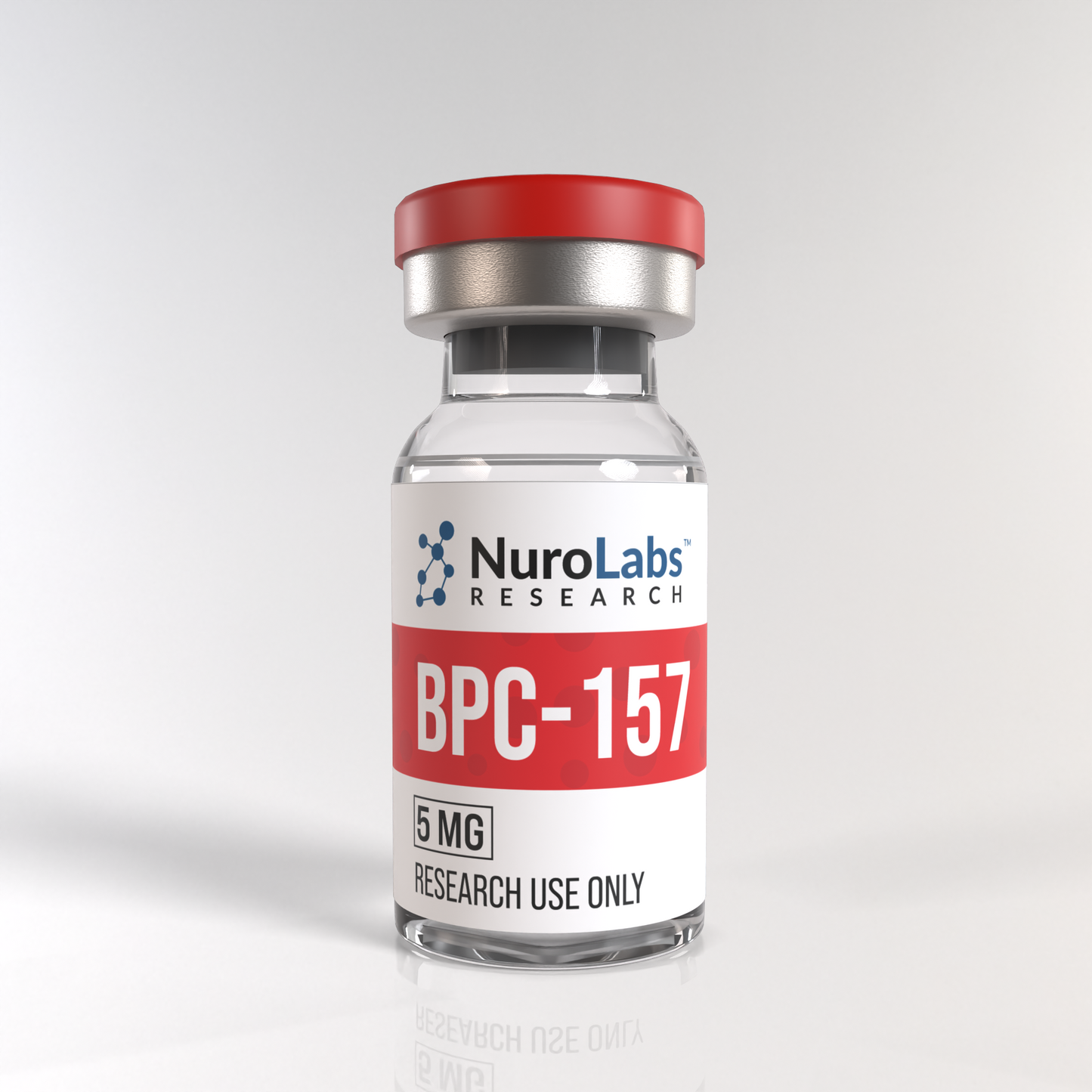 BPC-157 5mg peptide vial – sterile lyophilized powder