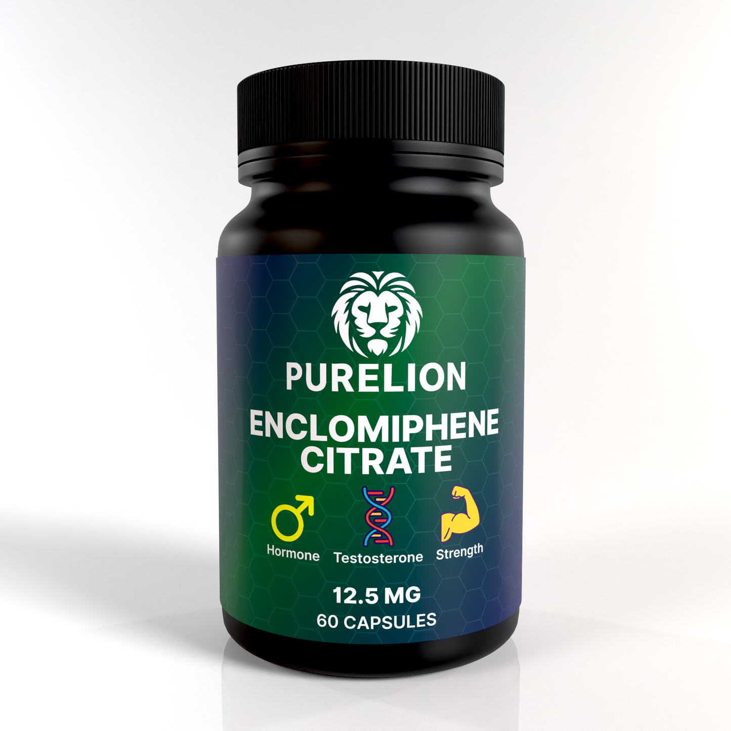 PURELION Enclomiphene Citrate 12.5mg bottle – 60 capsules