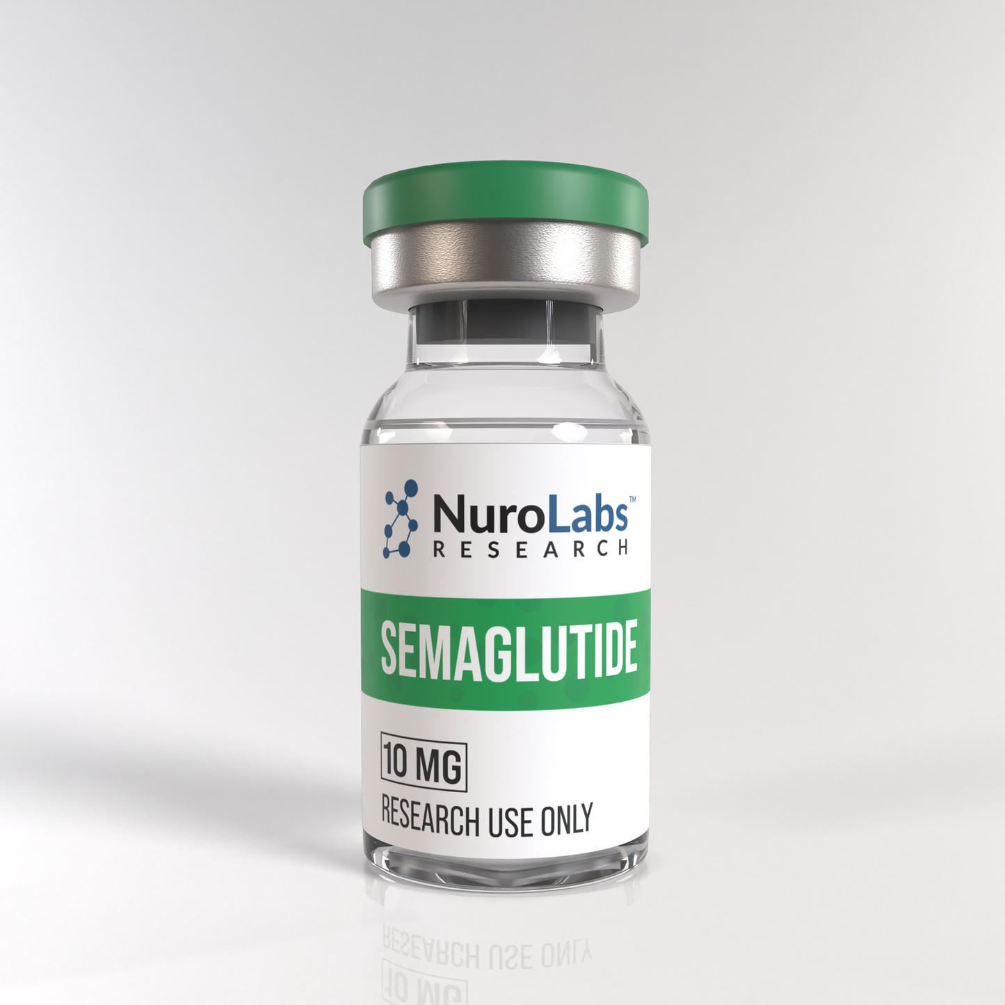 Semaglutide 10mg peptide vial – lyophilized